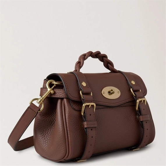 Mulberry Mini Alexa Bright Oak Heavy Grain